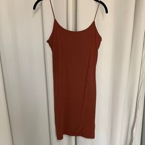Wilfred Terracotta Tiny Dress